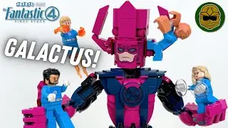 Best Construction Figure Ever: LEGO&reg; Marvel 76316 Fantastic Four vs. Galactus Review!