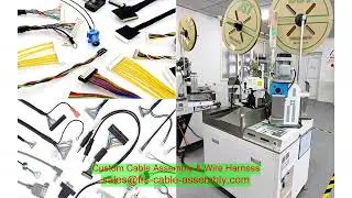 Aangepaste kabelharnas Crestron Cable Retractor Hoe LVD's te repareren 14PIN LVDS -kabelassemblage