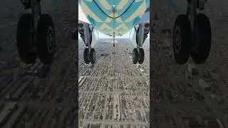 Perfect landing at Miami International Airport
