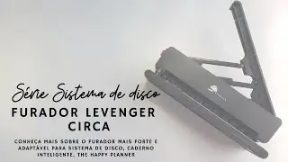 FURADOR MAIS FORTE PARA SISTEMA DE DISCO - Levender Punch, Furador para Caderno Inteligente ou HP