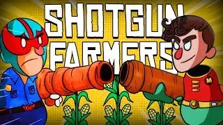 Shotgun Farmers Funny Moments - Cowboy Standoff, King of the Barn, Catch the Chicken!