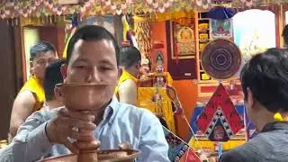 Phurba or vajrakilaya pooja at palyul Erie temple 2022.