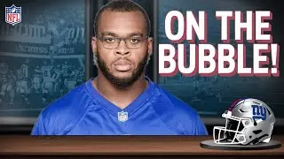 Giants Training Camp Shocker: 5 Players On The Roster Bubble!