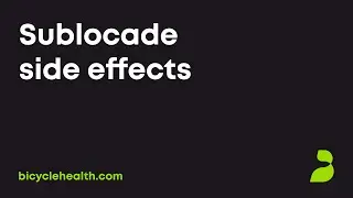 Sublocade side effects