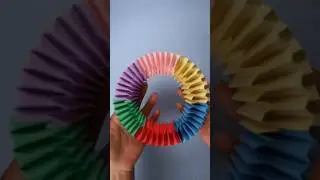 Origami paper moving fidget toy #original #fidgettoys #papercraft #origamitutorial