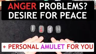 Anger, desire for peace, rune reading