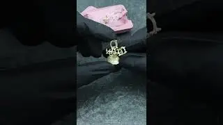 Rubber Mold and Casting Tree of Bracelet Link Setting: Moore's Jewelers