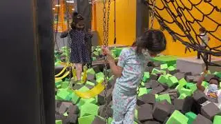 Rockin' Jump Trampoline Park Mount Kisco - Dhyana and Myra
