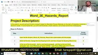 Word_3E_Hazards_Report | Word 3E Hazards Report |#Word3EHazards Report