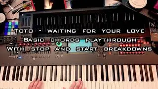 Toto - Waiting for your love play-through and breakdown 4K 24fps