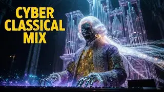 Cyberpunk Classical Music ⚡ Futuristic Baroque Mix (Focus & Energy)
