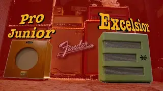 #245 Trailer Fender Pro Junior + Excelsior - pairing amps vol. 5