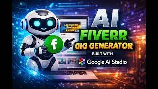 AI Fiverr Gig Generator Built with Google AI Studio