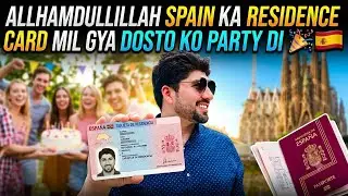 Allhamdullillah Spain Kay paper mil gae 4saal bad ❤️🥰❤️