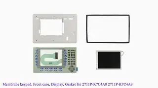 2711P-K7C4A8 2711P-K7C4A9 Plastic Case, Membrane keypad, LCD screen for PanelView Plus 700