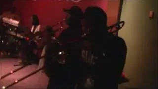 Suavo playin the trumbone at brinsons