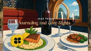 Romantic Cozy Train Vibes: Relaxing Music for Writing and Winding Down