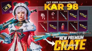 Get Free Upgradeable Kar98 Gun Skin Trick 😁 | Premium Crate Opening | Royal Pass Winning |PubgMobile