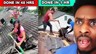 1HR Of Independent Women Trying Male Jobs