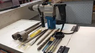 Dong Cheng SDS Hammer Drill TEST: Can it Handle HEAVY DUTY Concrete Drilling  💪 RH_3_26#powerful 