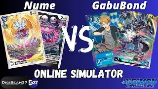 Numemon VS Gabumon Bond of Friendship | Digimon Card Game | BT15 Exceed Apocalypse