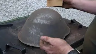 East German helmet restoration project part 2