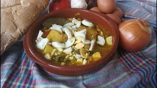 potaje de garbanzos con bacalao y acelgas - COCINO YO 🍲🐟🥬