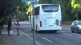 Abbey Travel Executive Coach seen in Preston Park in East Sussex, 5th August 2024