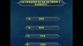 Kuiz.SA PERQIND UJ KA NE TRUPI I NJERIUT?
