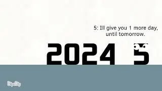 Goodbye 2024, Welcome 2025 | Flipaclip Animation