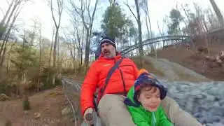 Miles first alpine coaster Wilderness Run
