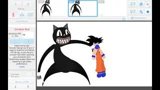 Cartoon cat vs goku