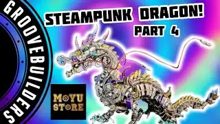 Steampunk Dragon! Part 4 - Time for big moves - 2030+ piece mega build!