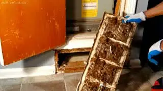 A/C air return vent. is in bad shape..