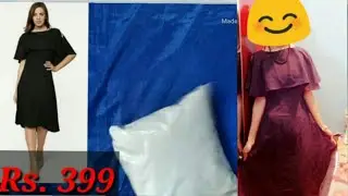 Shopclues Rs.399 dress unboxing upload by unbox shopping