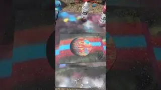 Let&rsquo;s use flash colors into spray paint planet #art #painting #planet #shorts #spraypaint