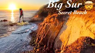 Challenge to find the best coastal view in 24 hours + Secret beach found Big Sur