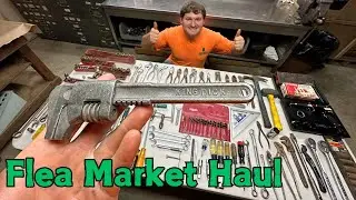Mechanic's Dream Flea Market Haul Including Snap-On, Mac & Proto Tools!