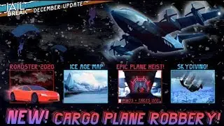 NEW CARGO PLANE ROBBERY AND NEW WINTER MAP JAILBREAK UPDATE!