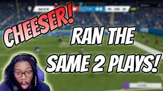 Trash Talking CHEESER Ran the SAME 2 PLAYS & GOT HUMBLED! Madden 23