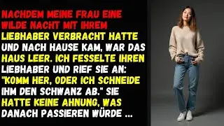 Nachdem meine Frau eine wilde Nacht mit ihrem Liebhaber verbracht hatte und nach Hause kam, war das