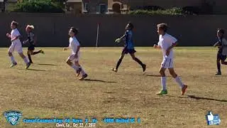 Cencal Cosmos Boys 06 Navy  Vs  49ER United FC