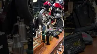 Inside Royal Enfield Garage Cafe 🏍️ | Classy Bikes & Premium Riding Gear✨