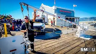 𝗛𝗔𝗥𝗕𝗢𝗥 𝗣𝗔𝗧𝗥𝗢𝗟 𝗧𝗢 𝗥𝗘𝗦𝗖𝗨𝗘: Officers Restore Pier Gate Alignment Following Reported Vehicle Collision