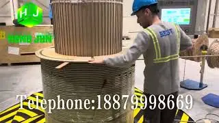 HJThe vertical winding machine was officially put into production at the Turkish factory.