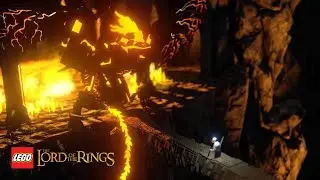 Balrog first fight - LEGO The Lord of the Rings : Boss fight