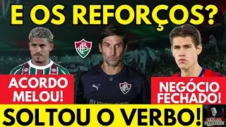 E OS REFORÇOS DO FLUMINENSE? | NEGÓCIO FECHADO PODE AFETAR O FLU! | CLUBE DESISTE DE ATACANTE!