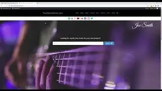 ComposerSpace.com website builder-How to change site title and tag line on home page and site wide.