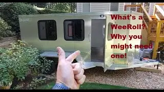 WeeRoll Nomad Camper, WeeRoll Silver Star, микрокемпер. (We Roll, Wee Roll)