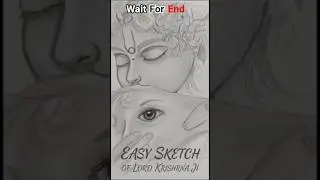 Lord krishna #drawing Easy